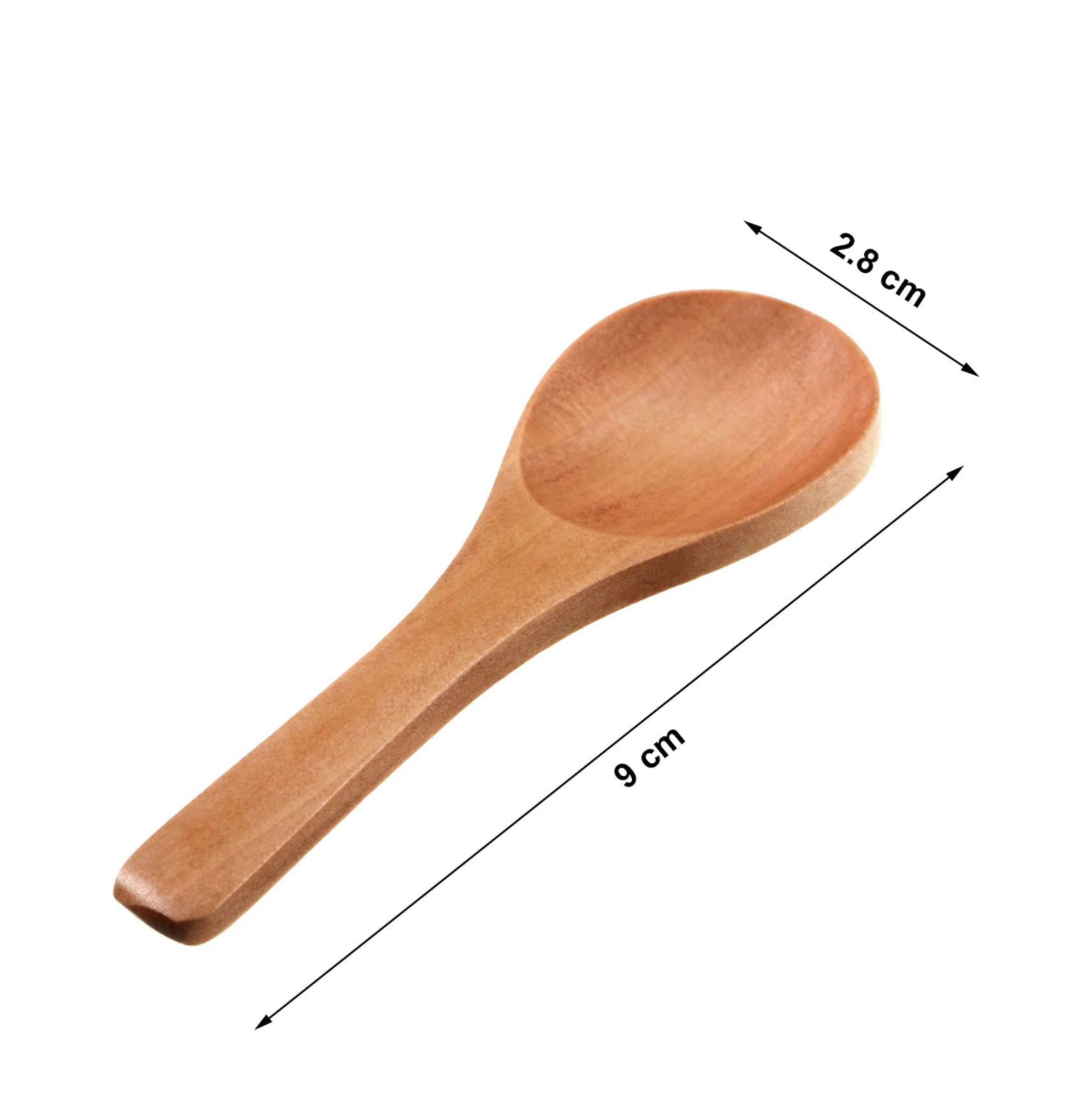 Wooden 1/2 Tablespoon 1 and 1/2 Teaspoon Sheesham Wood Coffee Scoop Sugar  Scoop 